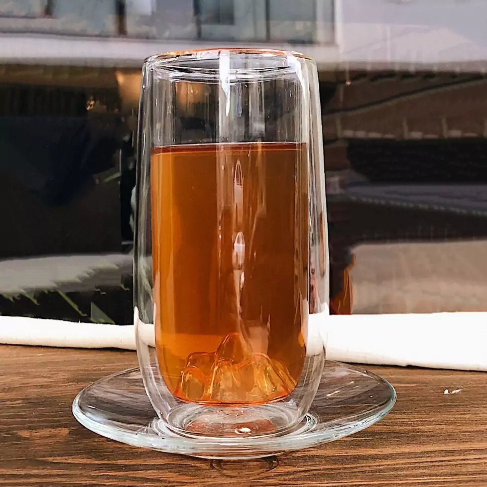 Чем хороша стеклянная посуда с двойным дном