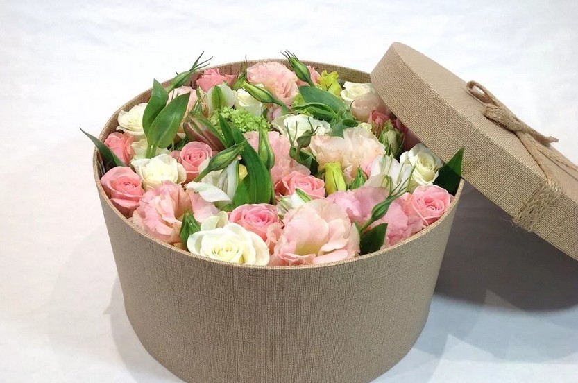 Виды цветочных коробок