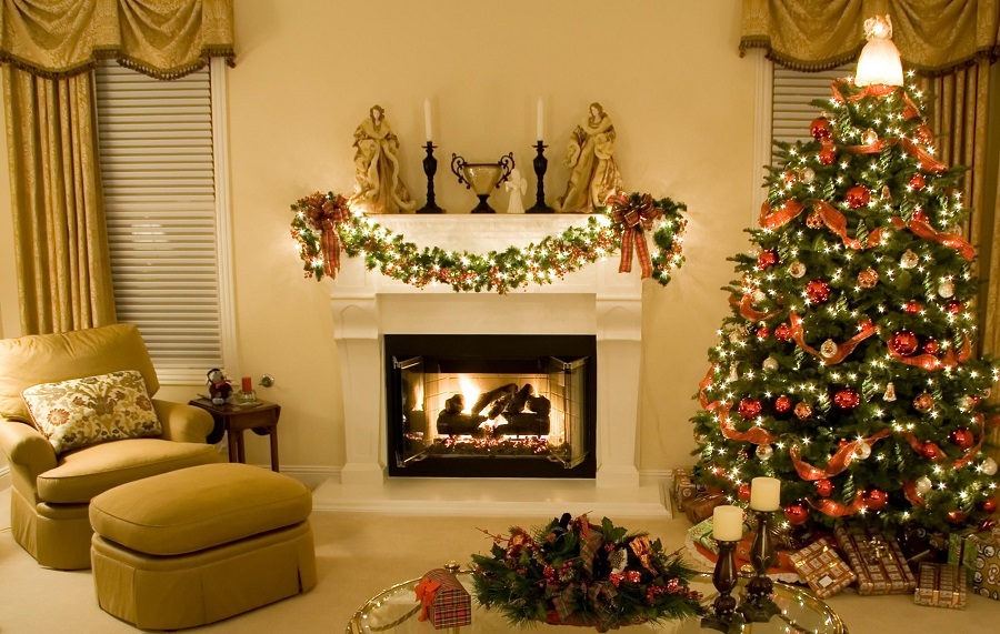 Новогоднее украшение квартиры