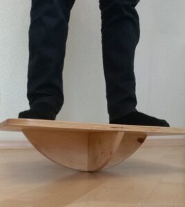 Польза занятий на балансировочной доске