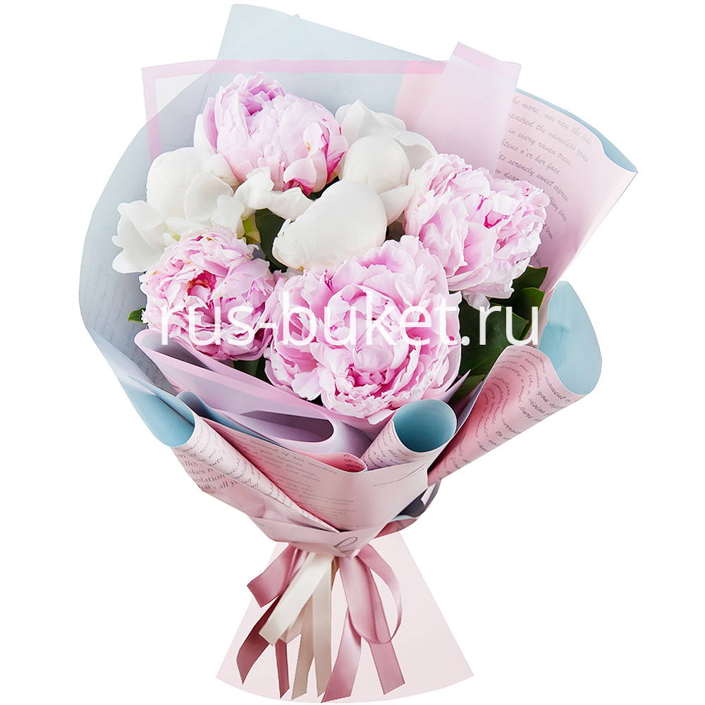 Букеты с пионами: нежность и изысканность в каждом лепестке
