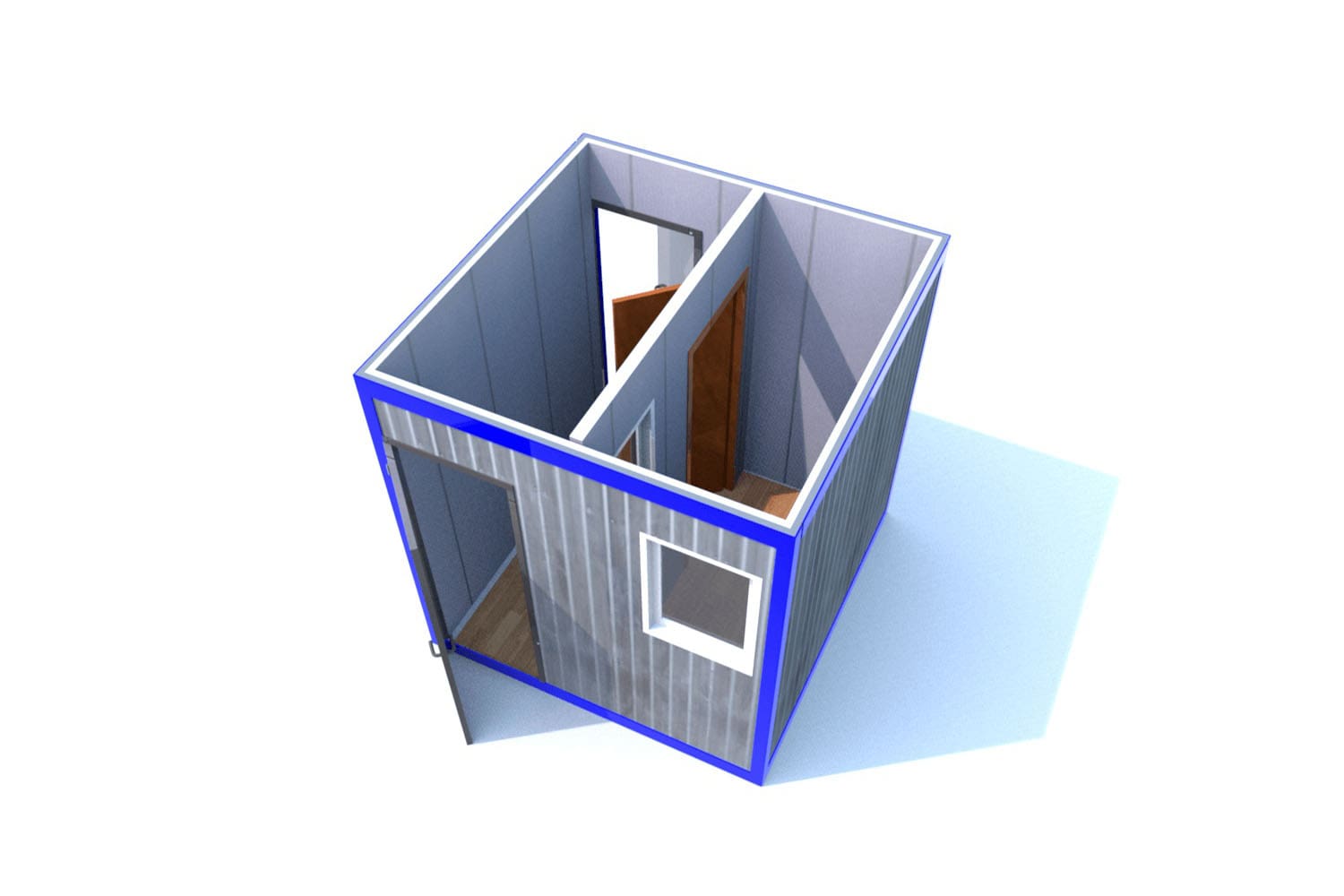 Блок-контейнер для КПП: универсальное и экономичное решение для организации контрольно-пропускных пунктов