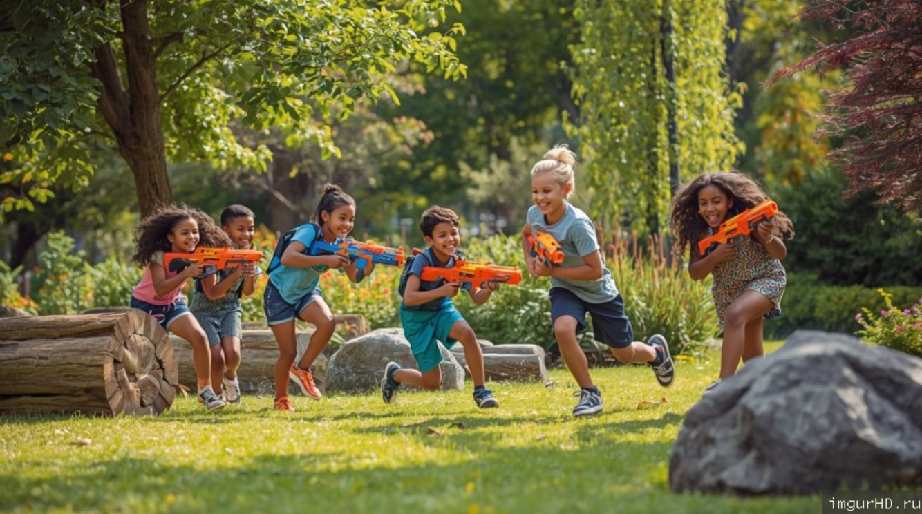 Как выбрать Nerf бластер для ребёнка: советы по безопасности