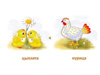 Развивающая игра "Найди маму и детеныша"