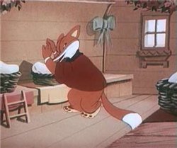 Лиса - строитель (1950) DVDRip