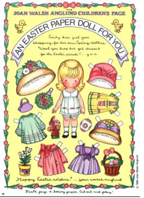 Бумажные куклы от Джоан Уолш Энглунд