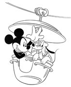 Скачать Сборник раскрасок на тему: "Микки Маус и друзья" бесплатно