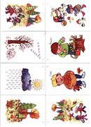 Скачать Пересказки круглый год. 4 книжки-малышки. Развитие связной речи. бесплатно