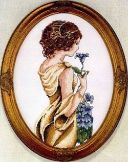 Схемы вышивки крестом от DOME «Дамы»