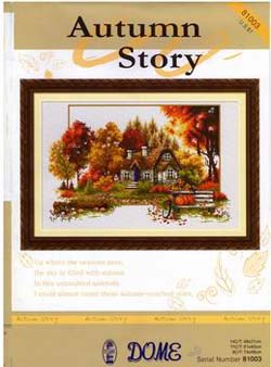 Схемы вышивки крестом от DOME «Времена года»