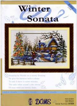 Схемы вышивки крестом от DOME «Времена года»