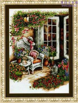 Схемы вышивки крестом от DOME «Пейзаж»