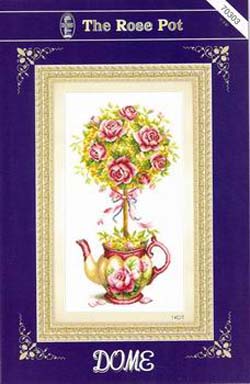 Схемы вышивки крестом от DOME «Цветы»