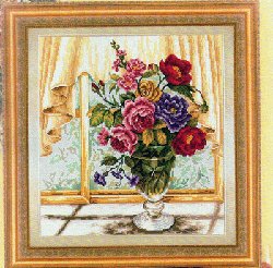 Схемы вышивки крестом от DOME «Цветы»