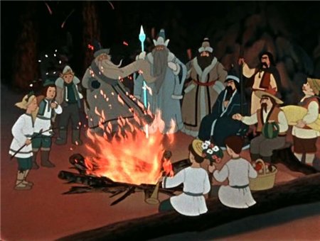 Двенадцать месяцев (1956 / DVDRip / полная реставрация)