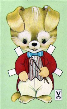 Одень щенка