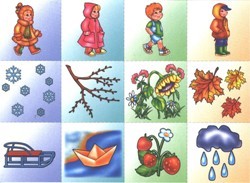 Забавные странички. Времена года