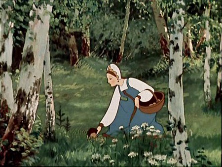 Сказка о мертвой царевне и семи богатырях (1951 / DVDRip / полная реставрация)