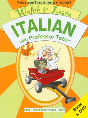 Watch and Learn Italian with Professor Toto. Part I - II / Смотри и учи Итальянский с Профессором Тото. Часть 1 и 2 /2010/ DVDRip