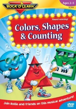 Танцуй и учись: Цвета, фигуры, счет / Rock 'N Learn: Colors, Shapes & Counting /2003/ DVDRip