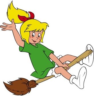 Биби Блоксберг - маленькая колдунья (4 сезона) / Bibi Blocksberg / 1994 - 2008 / TVRip + SATRip