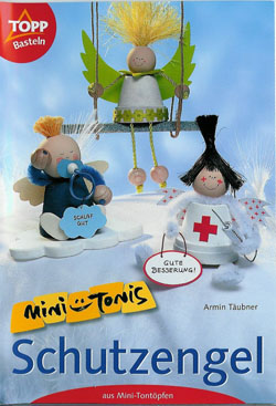Mini-Tonis Schutzengel aus Mini-Tontopfen