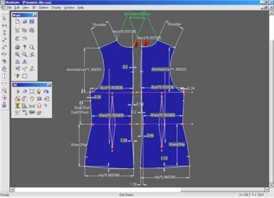 Optitex 9.6 - Создание лекал и раскроя