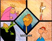 Маззи в Гондоландии / Muzzy in Gondoland - Мультиязычный курс (Английский, французкий, немецкий, испанский, итальянский) [2005] 6 х DVD5