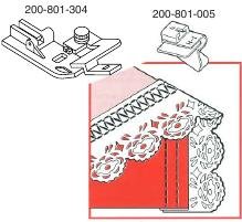 Лапка для распошивального шва