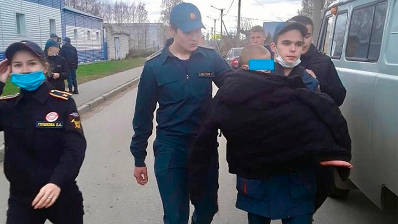 Курсанты колледжа в Йошкар-Оле спасли замерзшего ребенка