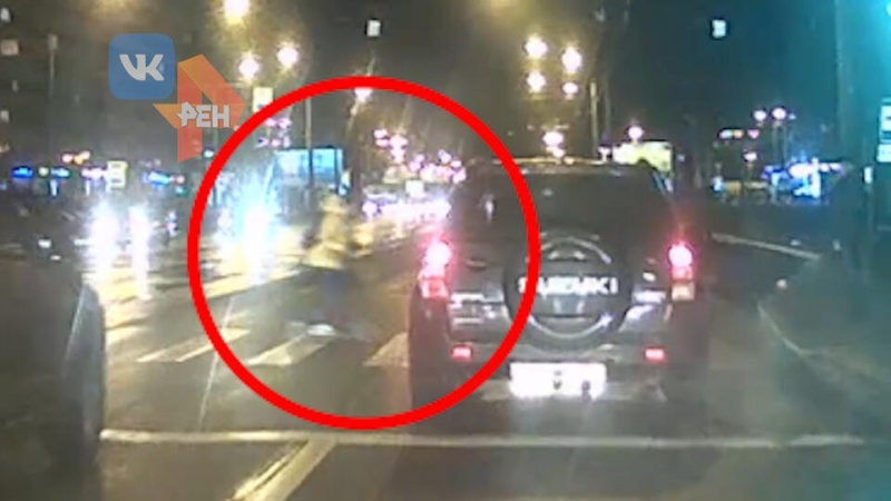 Пенсионер на Suzuki переехал ребенка в Петербурге