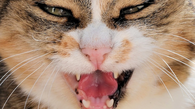 Младенца жестоко покусал домашний кот