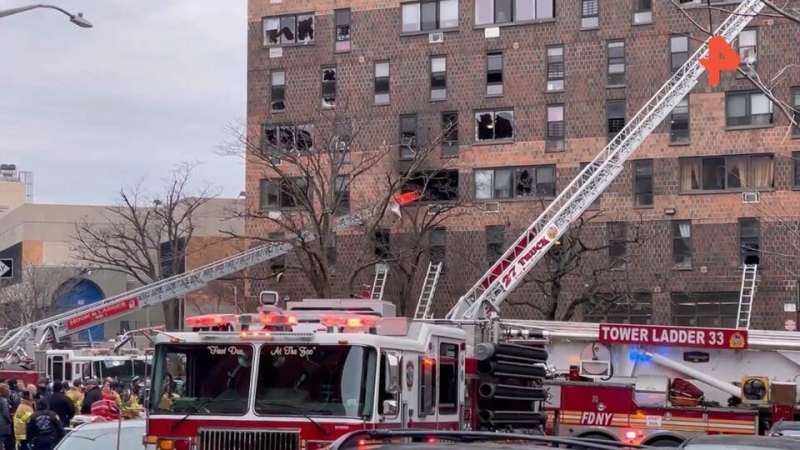 Названа причина унесшего жизни 19 человек пожара в Нью-Йорке