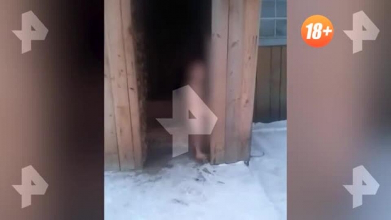 Опека забрала ребенка, которого родители выгнали голым на мороз