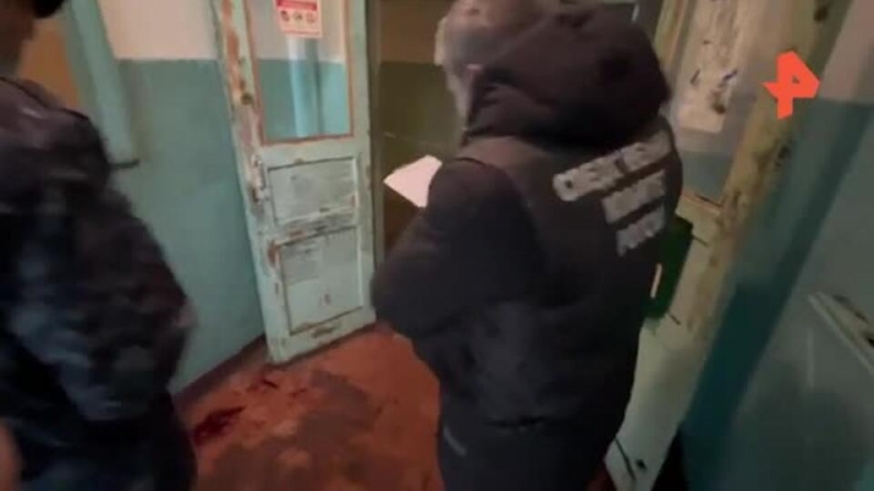 Видео из общежития, где сожитель няни зарезал младенца