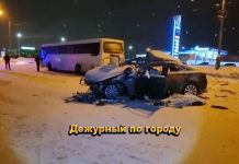 Видео с места ДТП в Нижневартовске, где погиб ребенок