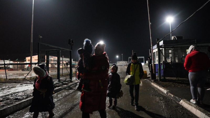 Дети составляют большую часть находящихся в ПВР беженцев из Донбасса