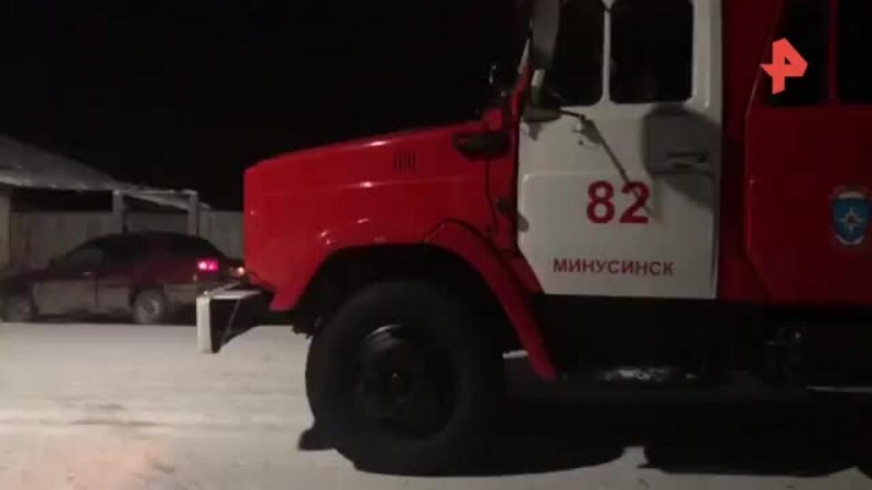 Два малыша скончались при пожаре в частном доме под Красноярском