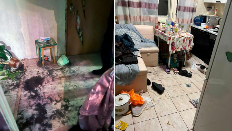 Голодных младенцев нашли в заваленной мусором квартире в Москве