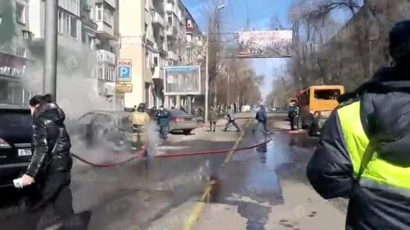 Среди жертв удара "Точкой-У" по центру Донецка есть дети