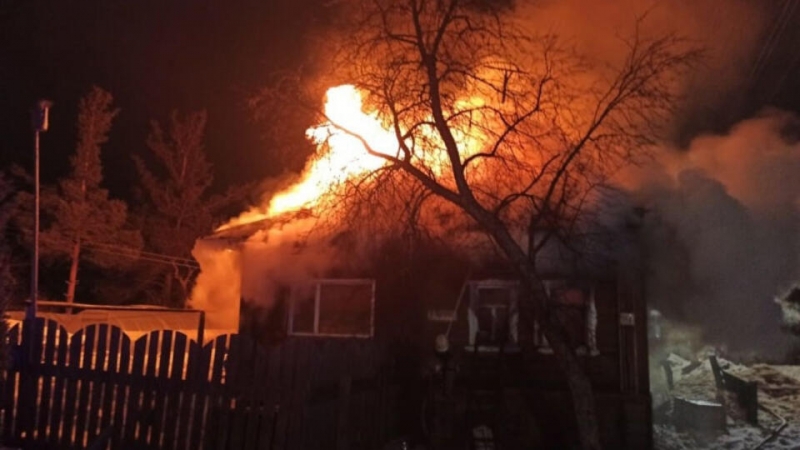 Три ребенка погибли при пожаре в Кировской области