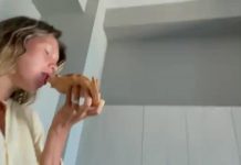 Регина Тодоренко показала видео из роддома