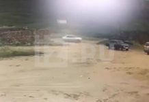 Видео момента падения авто с семьей туристов в ущелье в Дагестане