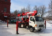 Поднимите свои проекты на новую высоту с помощью автовышки: Достижение 28 метров универсальности