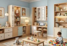 Системы хранения на заказ в детскую: как создать удобные шкафы и комоды для поддержания порядка