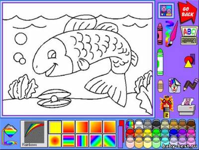 Раскраска — Crayola Art