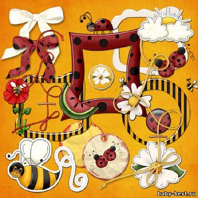 Мини Cкрап-набор – Bug-A-Licious (Жук)