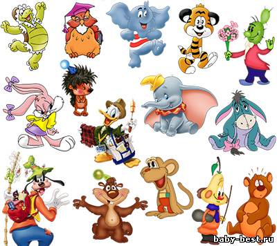Отрисовки из Мультфильмов