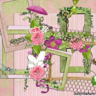 Скрап набор - Cottage Charm