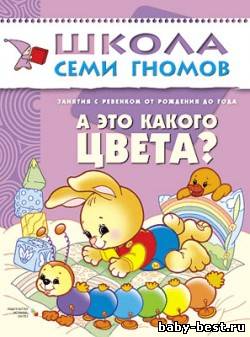 А это какого цвета? (Занятия с детьми от рождения до года. Школа семи гномов. Денисова Д.)